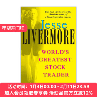 英文原版 Jesse Livermore 杰西利弗莫尔 投机之王 英文版 进口英语原版书籍