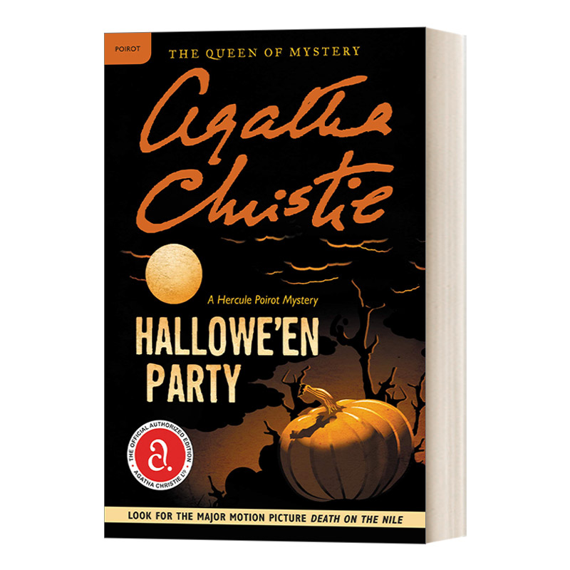 英文原版小说万圣节前夜的谋杀