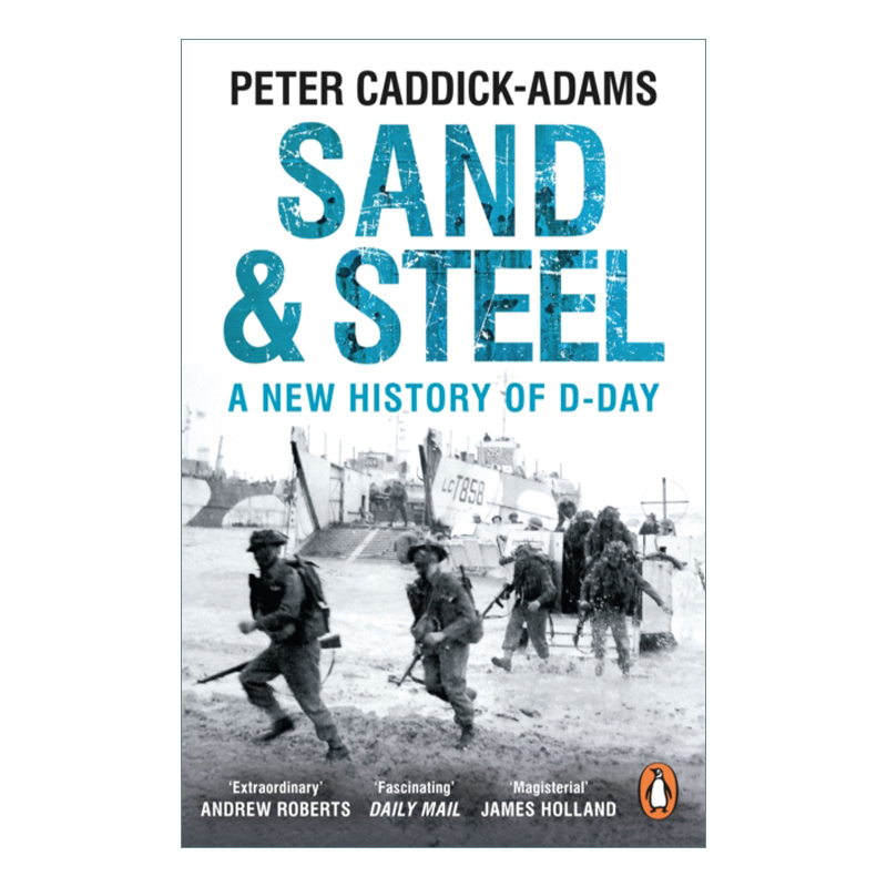 英文原版 Sand and Steel A New History of D-Day沙与铁诺曼底登陆的新史英文版进口英语原版书籍-封面