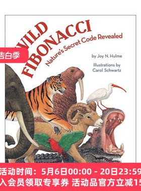 英文原版 Wild Fibonacci 野生斐波那契 大自然被揭示的密码 儿童数数绘本 Joy N. Hulme 英文版 进口英语原版书籍
