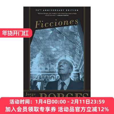 虚构集  英文原版 Ficciones 魔幻现实短篇小说集 Jorge Luis Borges豪·路·博尔赫斯 英文版 进口英语原版书籍