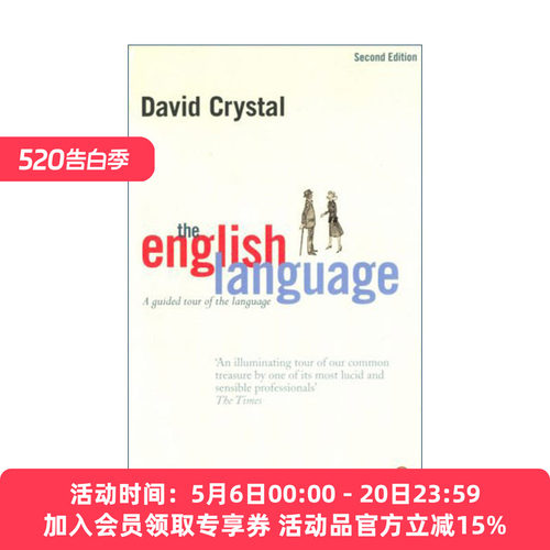 英文原版 The English Language 英语指南 英语语言学导论 David Crystal 英文版 进口英语原版书籍
