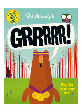 英文原版绘本 Grrrrr! 嗷嗷嗷！Rob Biddulph 罗伯比达尔夫 英文版 进口英语原版书籍