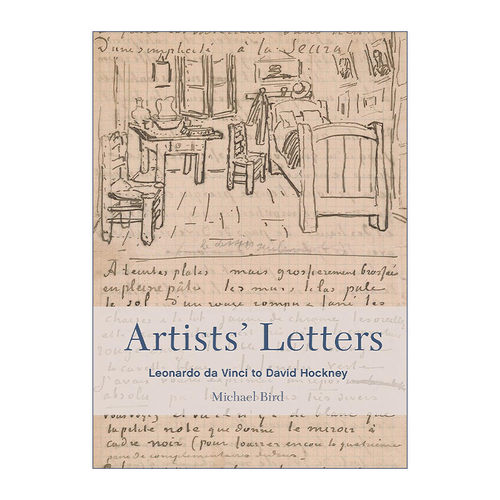 英文原版 Artists' Letters: Leonardo da Vinci to David Hockney 艺术家的书信 达芬奇致霍克尼的信 英文版 进口英语原版书籍