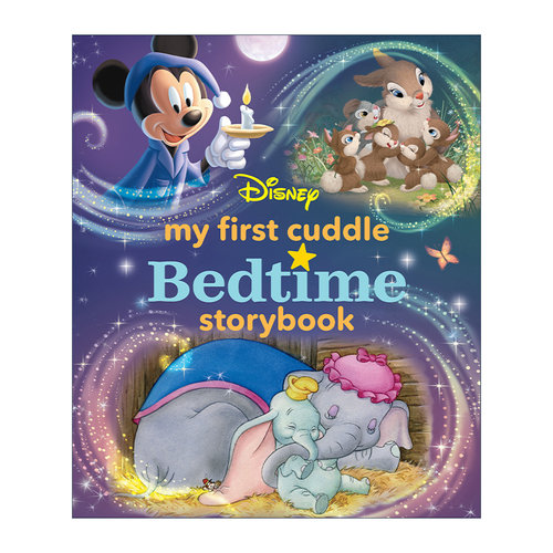 英文原版 My First Disney Cuddle Bedtime Storybook 迪士尼睡前故事系列 拥抱 精装 英文版 进口英语原版书籍
