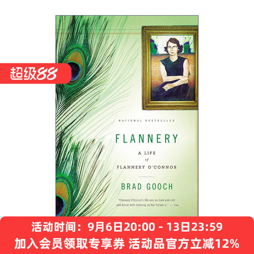 英文原版 Flannery 弗兰纳里奥康纳的一生 英文版 进口英语原版书籍