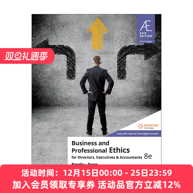 英文原版 Business and Professional Ethics 商业伦理与会计职业道德 第8版 英文版 进口英语原版书籍