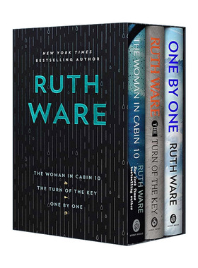 英文原版 Ruth Ware Boxed Set 露丝·韦尔3册套装 含十号仓的女人 征人启示 一个接一个 英文版 进口英语原版书籍