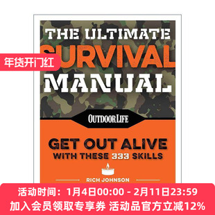 英文原版 The Ultimate Survival Manual 终极户外生存手册 333中让你活下来的技能 英文版 进口英语原版书籍