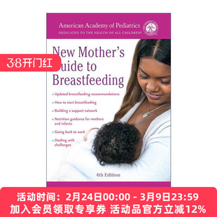 英文原版 The American Academy of Pediatrics New Mother's Guide to Breastfeeding 美国儿科学会新妈妈母乳喂养指南修订第四版