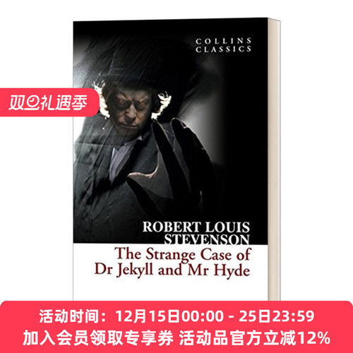 英文原版 The Strange Case of Dr Jekyll And Mr Hyde 化身博士 Collins Classics 柯林斯经典系列 英文版 进口英语原版书籍