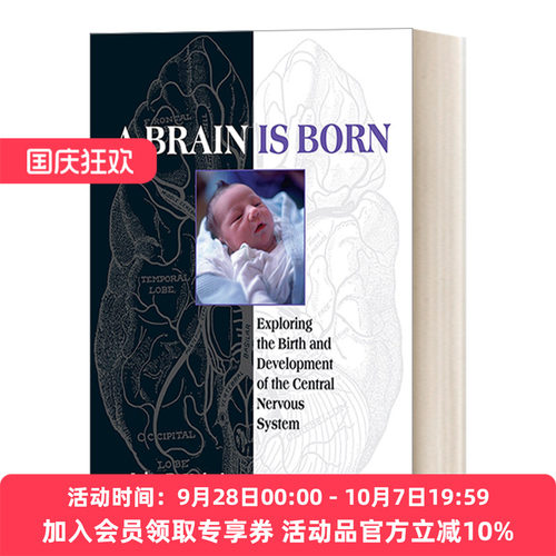 一个大脑的诞生 英文原版 A Brain Is Born 索中枢神经系统的诞生和发展 另类疗法 健康 John E.Upledger 英文版 进口英语原版书籍