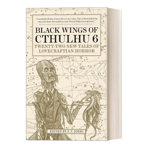 英文原版 Black Wings of Cthulhu6 克苏鲁的黑翼6 英文版 进口英语原版书籍