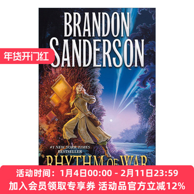 英文原版 Rhythm of War Book Four of The Stormlight Archive 飓光志4 战争节奏 精装科幻小说 英文版 进口英语原版书籍