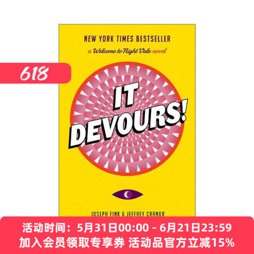 英文原版 It Devours! 吞没万物的欢乐微笑 欢迎来到夜谷小说 英文版 进口英语原版书籍