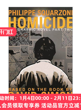 英文原版 Homicide The Graphic Novel Part Two 英文版 进口英语原版书籍