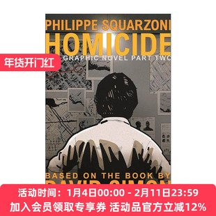 英文原版 Homicide The Graphic Novel Part Two 英文版 进口英语原版书籍