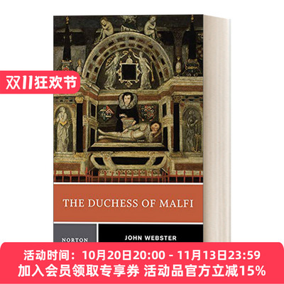 英文原版 The Duchess of Malfi The Duchess of Malfi 马尔菲公爵夫人 诺顿文学解读系列 Norton Critical Editions 进口书籍
