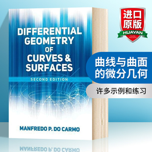 进口原版 Differential Geometry and 曲线与曲面 Surfaces 华研原版 英语书籍 微分几何 英文原版 Curves