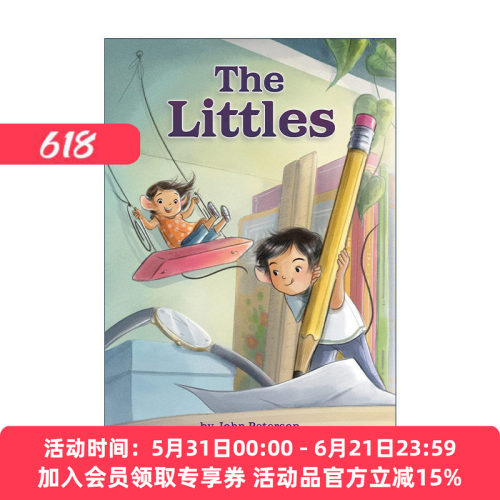 英文原版 The Littles 小不点 动画片原著 英文版 进口英语原版书籍