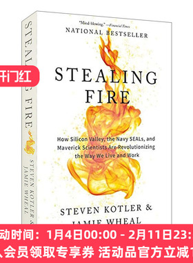 英文原版 Stealing Fire 盗火 硅谷 海豹突击队和疯狂科学家如何变革我们的工作和生活 英文版 进口英语原版书籍