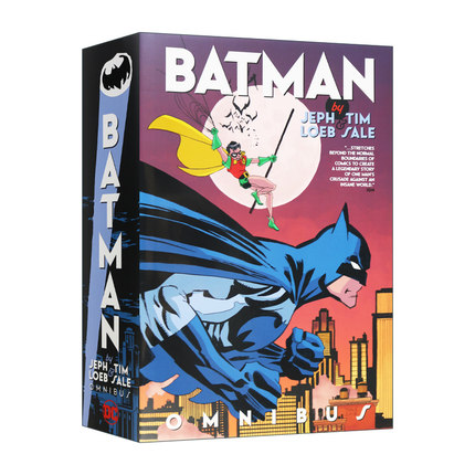 英文原版 Batman by Jeph Loeb & Tim Sale Omnibus 蝙蝠侠 精装 英文版 进口英语原版书籍