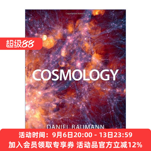宇宙学  英文原版 Cosmology Daniel Baumann 精装 英文版 进口英语原版书籍