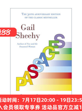 英文原版 Passages 通道 成人生活中可预见的危机 Gail Sheehy 英文版 进口英语原版书籍