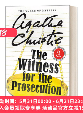 英文原版 The Witness for the Prosecution and Other Stories 控方证人 阿加莎短篇侦探故事集 英文版 进口英语原版书籍