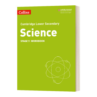 英文原版 书籍 英文版 Science Lower 进口英语原版 Cambridge 柯林斯剑桥初中科学练习册 第七阶段 Stage Collins Secondary