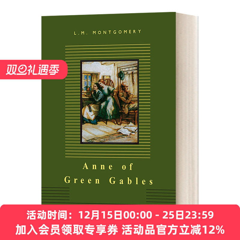 英文原版 Anne of Green Gables 绿山墙的安妮 企鹅人人图书馆儿童经典系列 精装 英文版 进口英语原版书籍