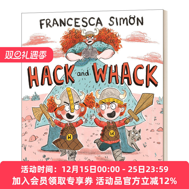 小小维京人 英文原版绘本 Hack and Whack 英文版 进口英语原版书籍