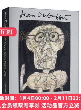 英文原版 Jean Dubuffet Anticultural 让·杜布菲画册 精装 英文版 进口英语原版书籍