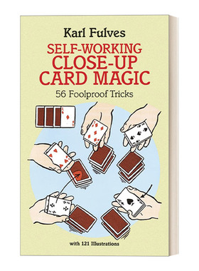 英文原版 近景纸牌魔术56个万无一失的技巧 Self-Working Close-Up Card Magic 56 Foolproof Tricks 英文版 进口英语原版书籍