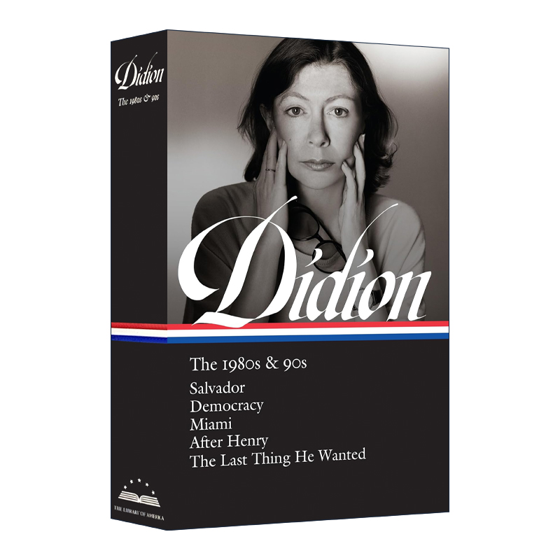 英文原版小说 Joan Didion The 1980s & 90s LOA #341 琼·迪迪安 20世纪80年代和90年代 精装 英文版 进口英语原版书籍