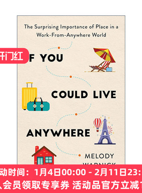 英文原版 If You Could Live Anywhere 我身安处是职场 高效率 慢生活的全新工作方式 数字游民 梅洛迪·沃尼克 进口英语原版书籍