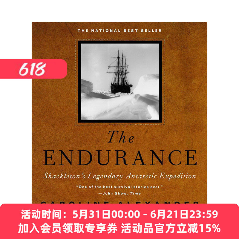 英文原版 The Endurance 坚忍号 沙克尔顿的传奇南极远征 同名电影原著 精装 Caroline Alexander 英文版 进口英语原版书籍