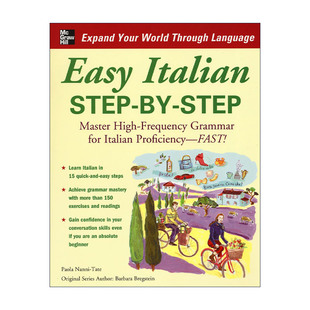 Step Italian Easy 书籍 轻松学意大利语 进口原版 原版