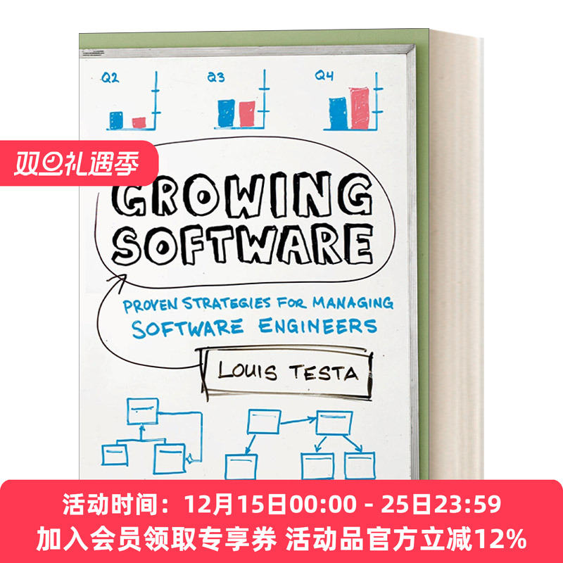 管好团队做对事 英文原版 Growing Software 解决软件公司运营过程中的日常危机 领导学 Louis Testa 英文版 进口英语原版书籍