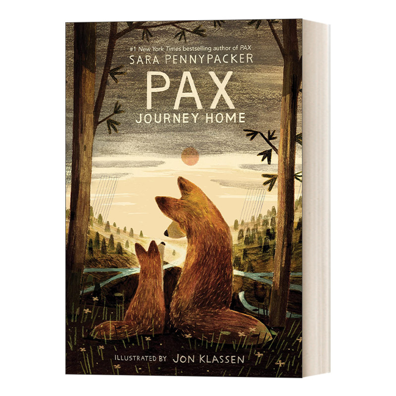 英文原版派克斯回家的旅程