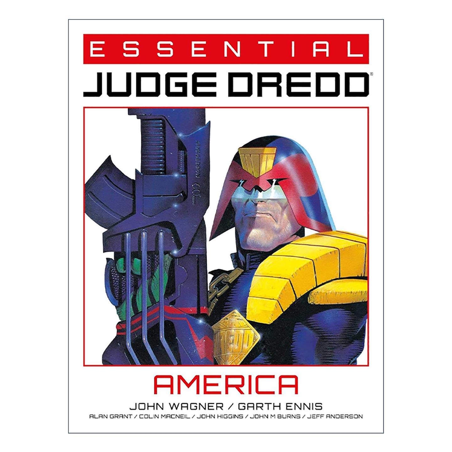 英文原版 Essential Judge Dredd America 特警判官漫画选集 英文版 进口英语原版书籍