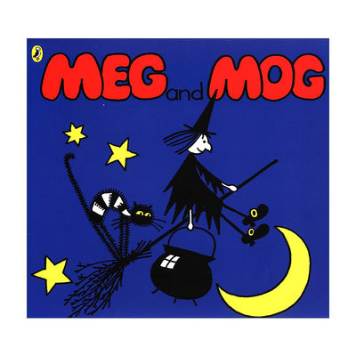 英文原版 Meg and Mog x 9 PB Audio Shrink-wrap Collection 女巫麦格和小猫莫格 系列绘本9册套装 带CD 英文版 进口英语原版书籍