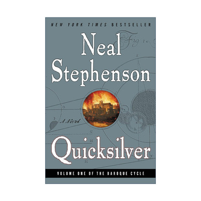 英文原版 Quicksilver 巴洛克三部曲之一 水银 尼尔·斯蒂芬森 英文版 进口英语原版书籍