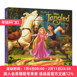 英文原版 魔发奇缘电影设定画集 The Art of Tangled 英文版 进口英语原版书籍