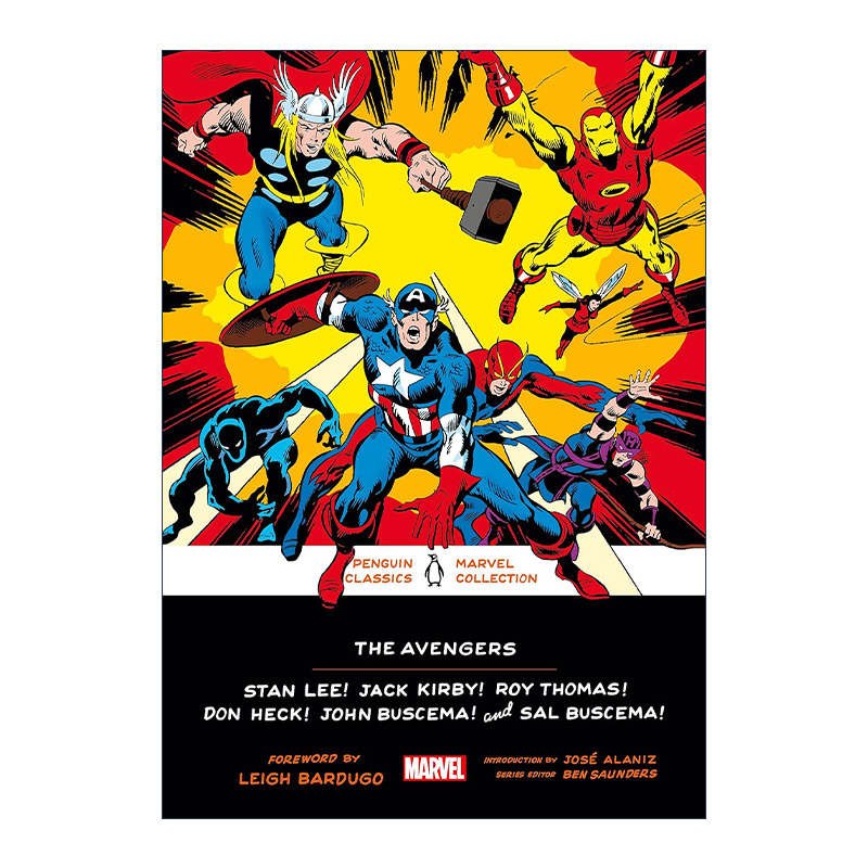 复仇者联盟 英文原版 The Avengers Penguin Classics Marvel Collection 企鹅经典漫威漫画合集 Stan Lee英文版 进口英语原版书籍