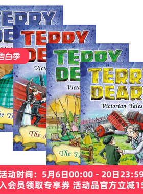 英文原版 Terry Deary's Historical Talesy Victorian Tales 维多利亚时代的故事4册 儿童章节桥梁书 英文版 进口英语原版书籍