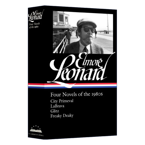 埃尔莫尔伦纳德八十年代的四部小说 英文原版 Elmore LeonardFour Novels of the 1980s 精装 英文版 进口英语书籍