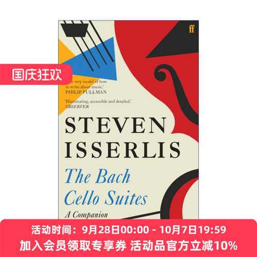 英文原版 The Bach Cello Suites 巴赫大提琴组曲指南 史蒂芬·依瑟利斯 英文版 进口英语原版书籍