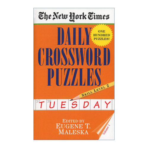 纽约时报每日填字游戏  英文原版 New York Times Daily Crossword Puzzles Tuesday Volume I 星期二 第一卷 进口英语原版书籍