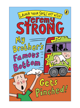 我的弟弟出了名2 英文原版 My Brother's Famous Bottom Gets Pinched 吉瑞米·斯特朗爆笑儿童小说 英文版 进口英语原版书籍